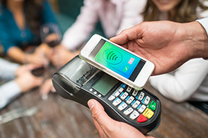 Apple Pay, Google Pay,  Samsung Pay, Mobile Pay