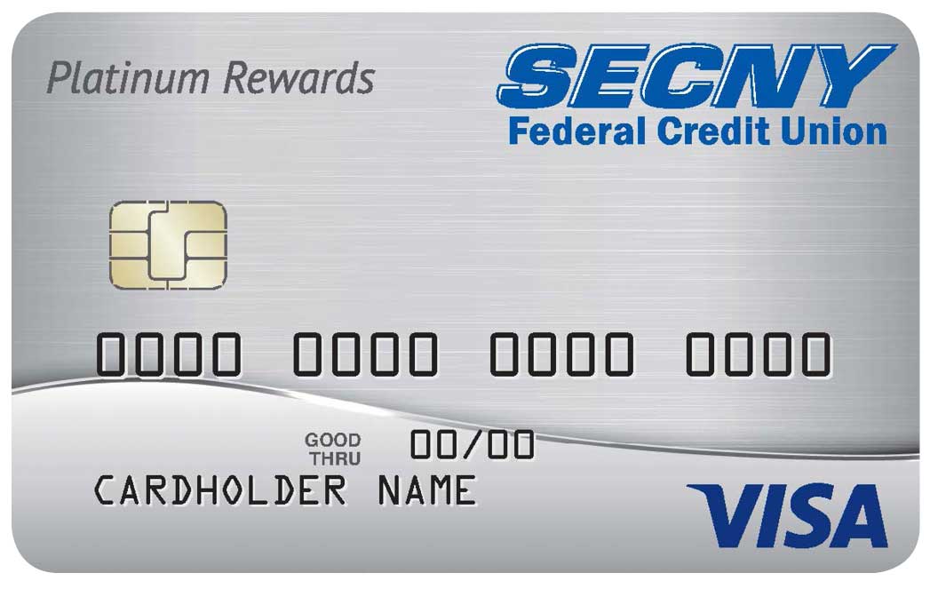 SECNY Visa Platinum Rewards Credit Card image