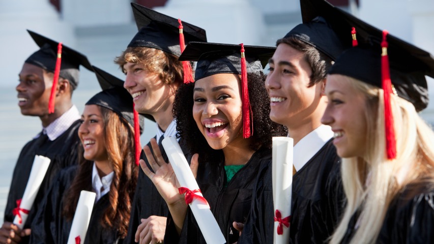 student services high school graduates with diplomas